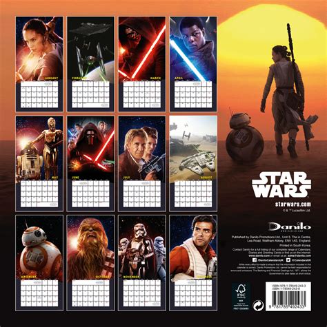 Read Star Wars 2018 Calendar By Not A Book