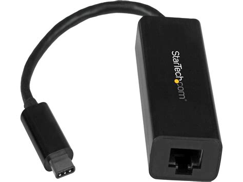 StarTech US1GC30B Usb-c to Gigabit Ethernet Adapter Black Card …