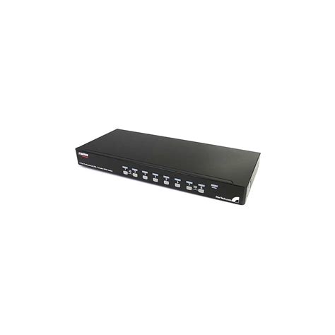 StarTech.com 8-Port IP KVM Switch - Rackmount USB …