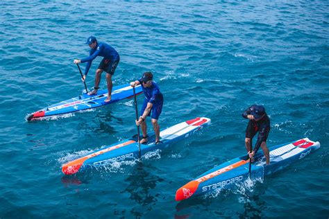Starboard sup. Paddle adjusts 63–84 in., weighs 1 lb. 13 oz. and offers 84 sq. in. of blade surface area. For every board sold, Starboard will plant 3 mangrove trees in the Thor Heyerdahl Climate Park, offsetting the board's carbon emissions 10x over. Starboard will also pick up 2.4 lbs. of beach and ocean plastic trash for every board sold. 