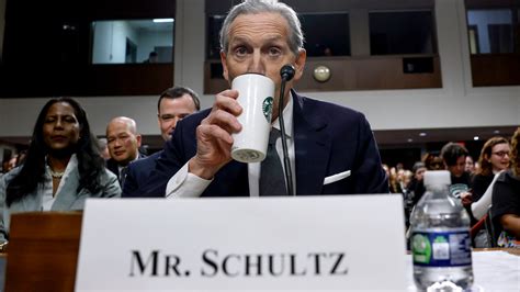 Starbucks’ Howard Schultz defends union stance before Senate