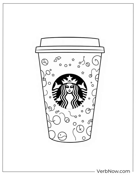 Starbucks Cup Coloring Pages