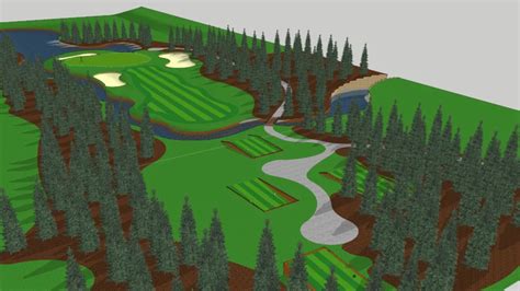 Starbucks Golf Course 3D Warehouse