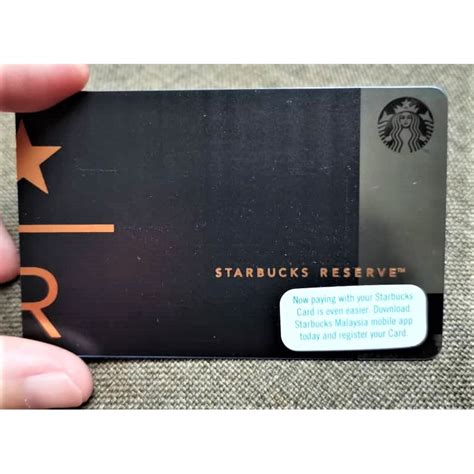 Starbucks Reserve Gift Card