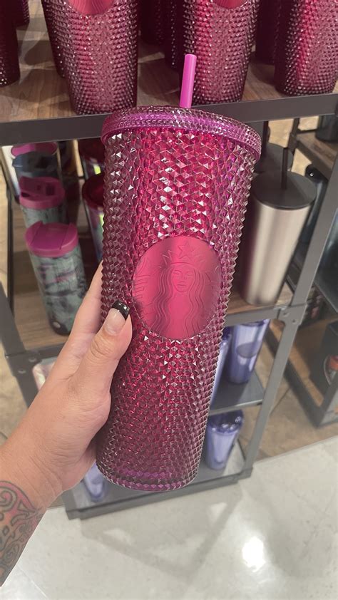 Starbucks Berry Bling Diamond Studded Tumbler Fall 2022 Venit 24oz. 4.6 out of 5 stars 85. ... Starbucks 2021 Holiday Icy lilac Bling Studded Cold Cup Tumbler 24oz.. 