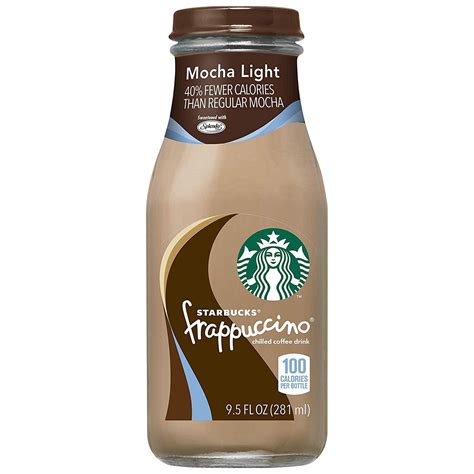 Starbucks coffee mocha. Our rich, full-bodied espresso combined with bittersweet mocha sauce and steamed milk, then topped with sweetened whipped cream. The classic coffee drink that always sweetly satisfies. 370 Calories, 35g sugar, 15g fat 