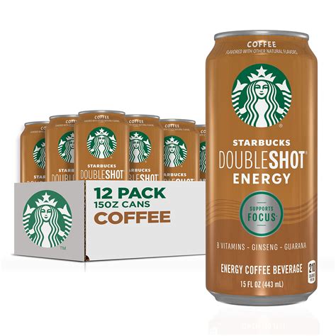 Starbucks drinks for energy. Starbucks Doubleshot Energy is a perfect blend of taurine, ginseng, guarana, B vitamins, vanilla flavour and rich, bold, Starbucks coffee. Product Number: ... 
