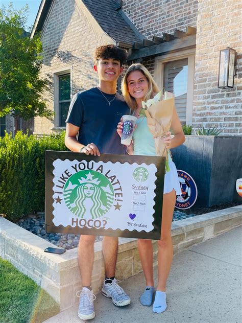 HOCO Proposal Sign, Homecoming Proposal Sign, Personalized PROM Poster, Ask Date to PROM, High School Dance Display, Sweet proposal, Nutella (247) $ 14.00 ... Homecoming Proposal | HOCO Personalized Starbucks Cold Cup, Reusable Plastic Beverage Tumbler - You Choose Colors. 