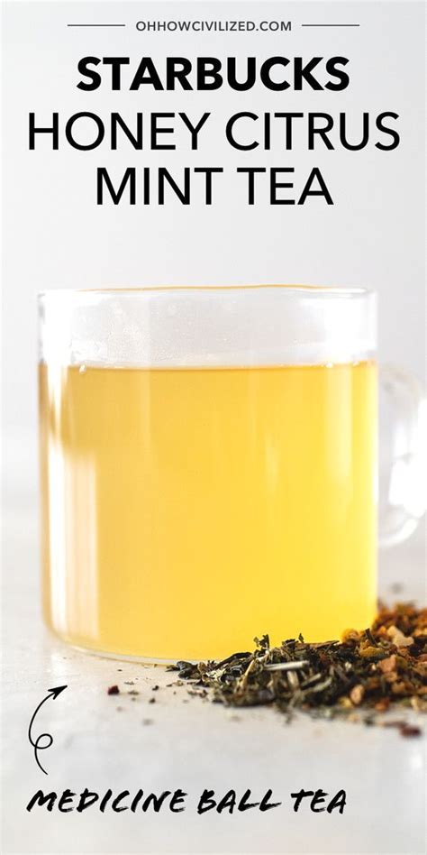 Starbucks honey citrus mint tea. Things To Know About Starbucks honey citrus mint tea. 