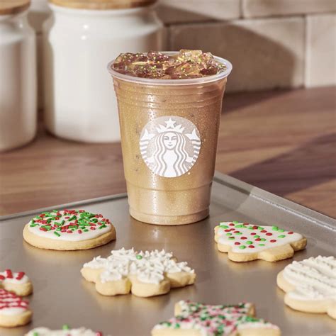 Starbucks sugar cookie latte. Dec 17, 2023 · Starbucks has a variety of gingerbread drink options around the holidays, offering up some comfort with its spicy sweetness. This drink in particular, the Gingerbread Oatmilk Chai Latte has 54 grams of sugar, making it the highest-sugar tea drink on the Starbucks menu. RELATED: 9 Too-Bizarre Starbucks Drinks That Flopped Big Time. Cold Coffees 