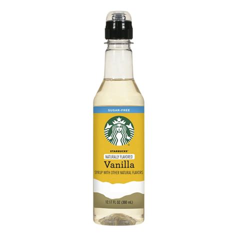 Starbucks sugar free vanilla syrup. Starbucks has two main types of sugar-free syrups: Vanilla and Cinnamon Dolce. The Vanilla sugar-free syrup is light, smooth, and creamy, providing a classic sugary flavor without the added calories. The Cinnamon Dolce sugar-free syrup, on the other hand, is warm and spicy, with hints of cinnamon and brown sugar. 