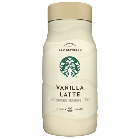 Starbucks vanilla latte. The Iced Starbucks Blonde Vanilla Latte is an original drink created by the chain. It captures what's best about Starbucks: fresh-tasting coffee and … 