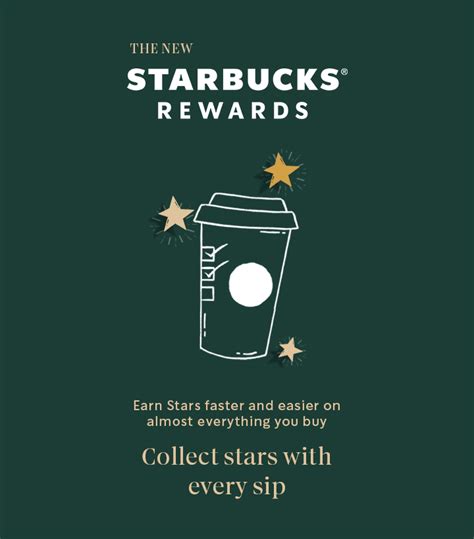 You can redeem 50 stars for hot coffee, bakery food items, or a cup of