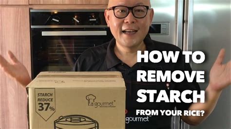 Starch-Removing Rice Cooker • Cut Calories & Best for ... - YouTube