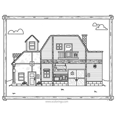 Stardew Valley Coloring Pages from RobynSmith