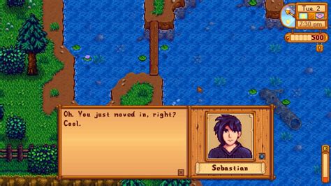 Stardew Valley Sebastian: schedule, gifts, and heart events - PCGamer