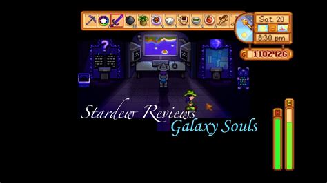 Stardew galaxy soul. Galaxy sword get upgraded. 3 Soul gems are required. Not just the sword, all 3 galaxy weapons transform into the Infinity versions. Re-doing the 10 levels over & over isnt just … 