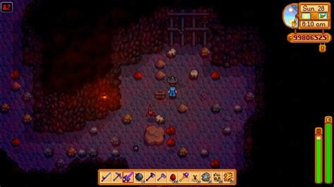 Stardew Valley Mushrooms vs. Bats. While exploring the map, a