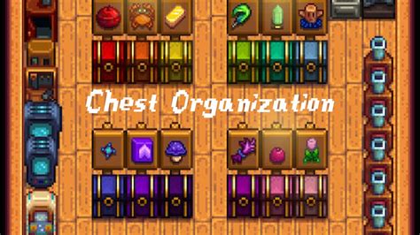 Stardew valley chest. This mod will allow 2+ people to access a chest at once. It's a bit buggy when multiple people try to change the color, but that's not what it's made for. Installation : 1. Install Smapi . 2. Unzip file and place in mod folder. 