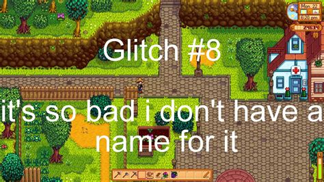 Greenhorn. Feb 25, 2021. #1. dear Developers of Stardew Valley, There is a glitch in the game. When the game was updated from 1.4 to 1.5 for the Nintendo switch, everyone who plays this game was very excited to explore ginger island, but when going to the volcano dungeon, no one could see the ground at all, instead this is what everyone saw.