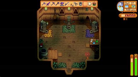 Stardew valley witch hut. Magic Ink can be found on a table in the Witch's Hut after completing the quest Goblin Problem. It can be returned to the Wizard in exchange for his gratitude. Returning the Ink also unlocks several new Farm Buildings that can be purchased from a book on a stand in the Wizard's Tower . Once obtained, it can be found in the wallet in … 