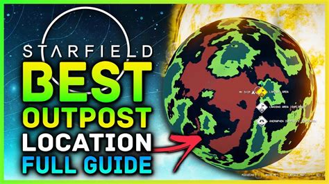 Starfield Outpost Building Guide Top 5 Best Outpost Locations YouTube