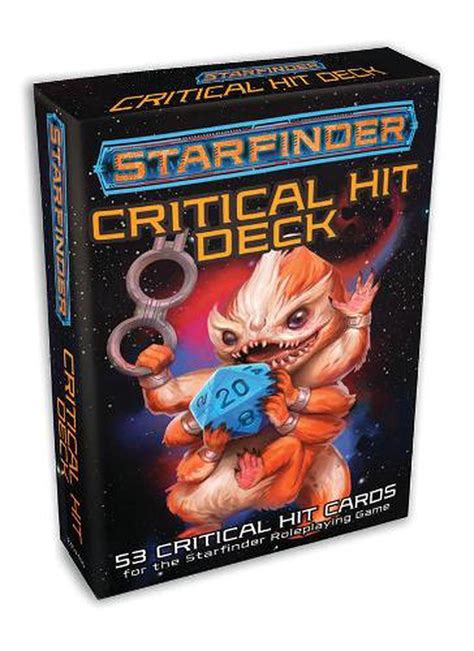 Read Starfinder Critical Hit Deck By Paizo Staff