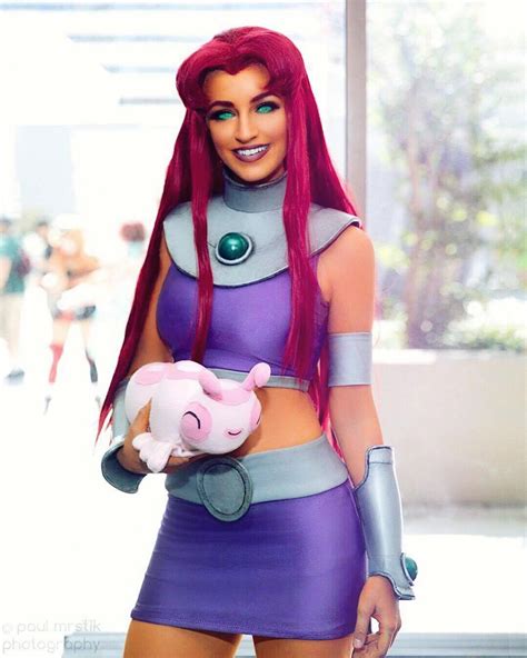 Starfire Teen Titans Cosplay Contacts - PinkyParadise