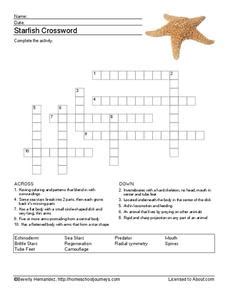 Starfishes cousin crossword. Oaf's Cousin. Crossword Clue Answers. Find the latest crossword clues from New York Times Crosswords, LA Times Crosswords and many more. ... Starfish's cousin 2% 3 COD: Haddock's cousin 2% 10 HICKORYNUT: Pecan cousin 2% 5 MANTA: Shark cousin 2% 9 MOTORCADE: Convoy cousin ... 