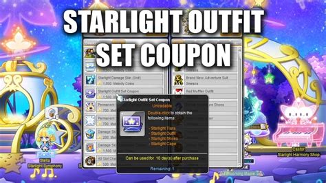 Starlight Outfit MapleStory Network