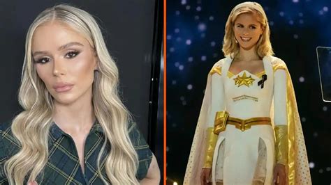 Starlight plastic surgery. When it hit the 2024 new year, she sparked conversation online after she posted a photo of herself looking unrecognizable. Moriarty and her "The Boys" co-star, Chace Crawford, posed for a snapshot ... 