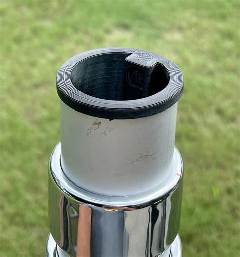 Starlink flagpole adapter. GREAT SOLUTION for mounting the Gen 2 Starlink Rectangular dish antenna to Harbor Freight20' Collapsible Flagpole (P/N 64342, P/N64344). Snap your STARLINK ANTENNA into the adapter - Just like Starlink's own antenna mounts. Pole is NOT included! Adapter is verified to fit only 40mm (1.575") poles, please verify compatibility before ordering. 