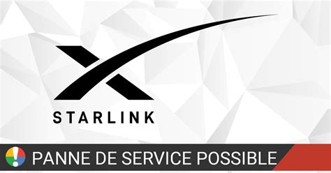 Starlink panne ou service en panne? • Is The Service Down? France