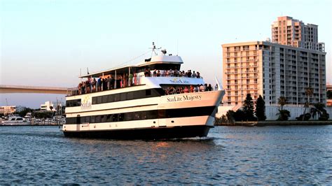 Starlite cruise tampa. Enjoy lunch and dinner dance cruises that offer the best waterfront views of coastal Florida, and a tantalizing selection of entrees from a full menu. Enjoy gorgeous views while cruising aboard the StarLite Sapphire in the St. … 