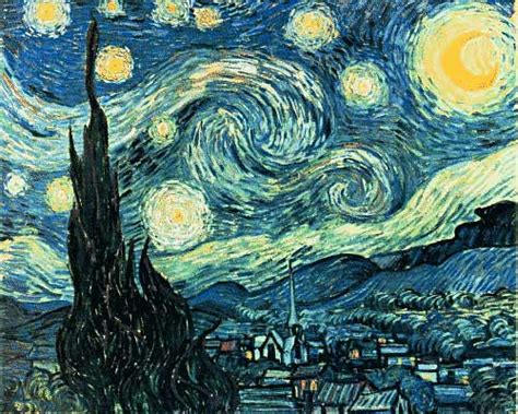 Starry Night by Van Gogh (also a jigsaw puzzle ) NOW YOU C