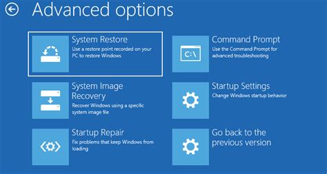 Start Windows 10 In Recovery Mode From Boot