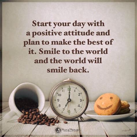 Start Your Day with Positive Thoughts