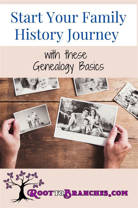 Start Your Family History Journey - The Genealogy Guide