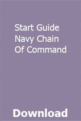 Start guide navy chain of command. - Piloteninformationsdatei 1944 der authentische weltkriegsführer für piloten und flugingenieure schiffer militärgeschichte.