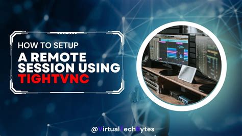 Start tightvnc server at startup.  Step-by-step tutorial for secure remote access with SS...