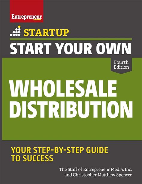 Read Online Start Your Own Wholesale Distribution Business Startup Series By Entrepreneur Press