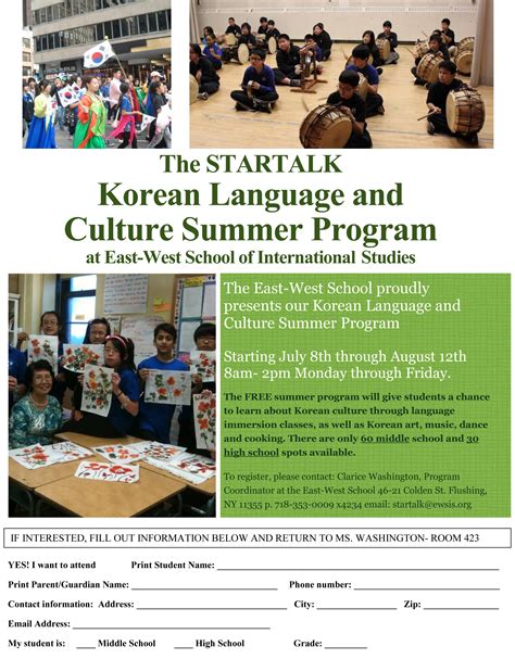 This article describes a STARTALK intensive summer high school Mandarin language and culture program that was conducted for three summers. Participants across the three years included 40 Mandarin .... 
