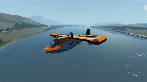 Starter outpost cargo and rescue seaplane : r/Stormworks