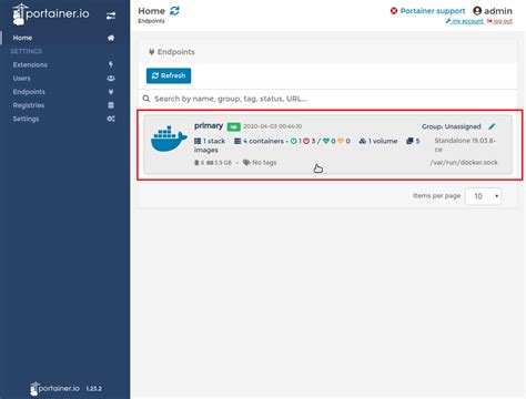 Starting and Managing Containers with Portainer