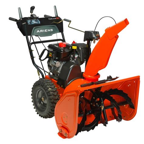 The Ariens ST24LE Deluxe sports a powerful 