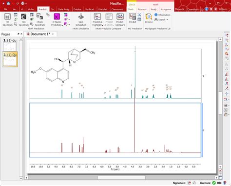 Starting guide to Mnova 1D-NMR spectrum - Mestrelab Resources