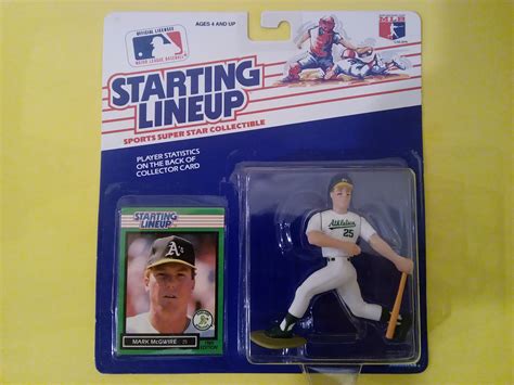 Starting Lineup Classic Doubles Mark McGwire Minors to the Majors (Hasbro, 1999).. 