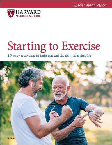 Starting to Exercise Harvard Health
