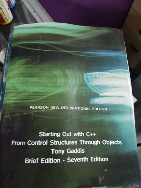 Read Online Starting Out With C From Control Structures Through Objects By Tony Gaddis