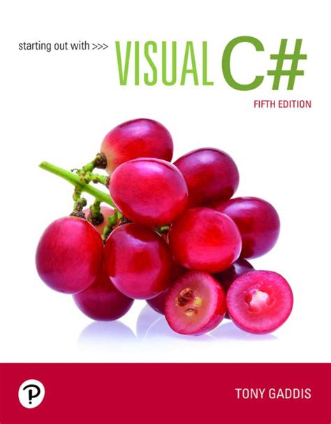 Read Online Starting Out With Visual C By Tony Gaddis